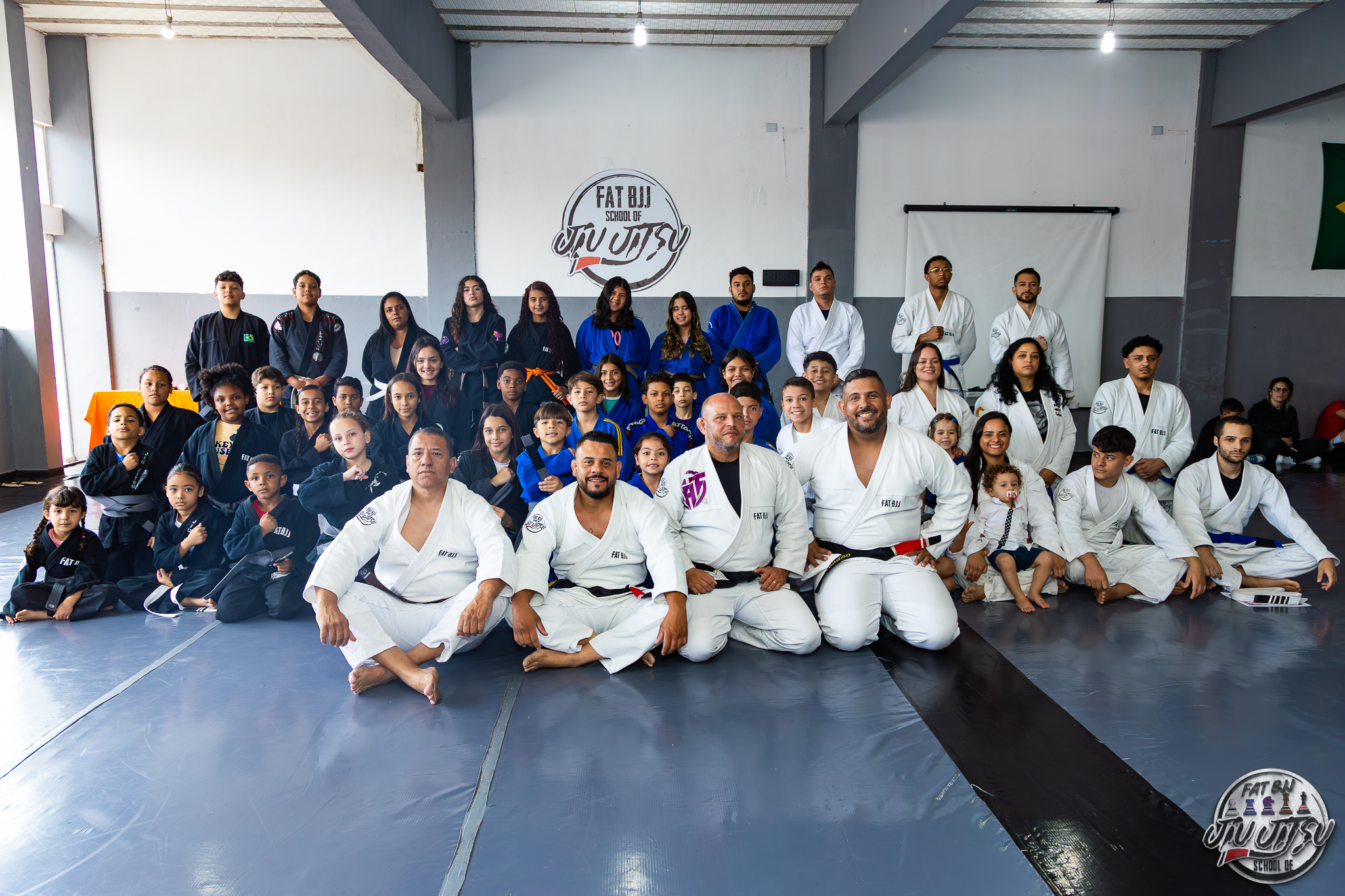 Fat BJJ Training